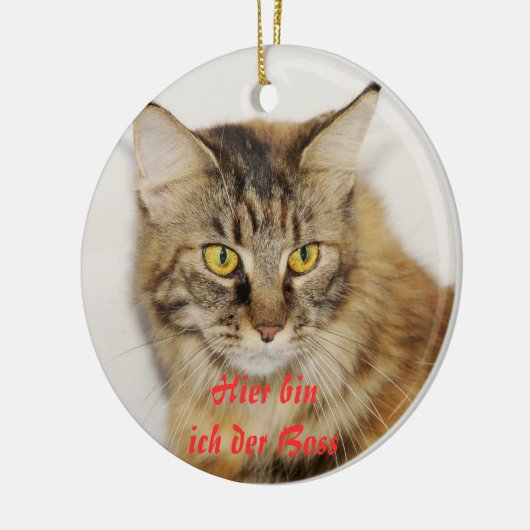 Maine Coon Ornament (Links)