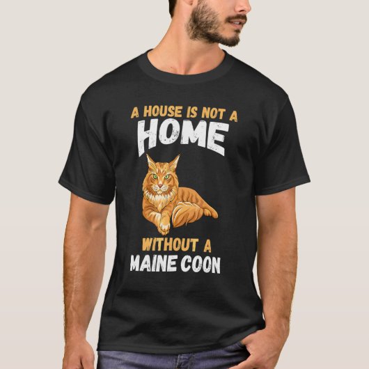 Maine Coon Owner T-Shirt (Vorderseite)