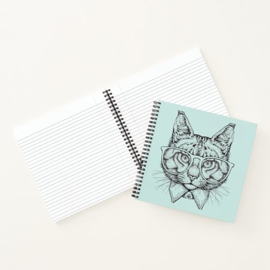 Maine Coon Portrait Notizblock (Innenseite)