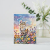 Maine Coon Postcross - Postkarte (Stehend Vorderseite)