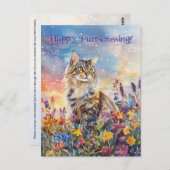 Maine Coon Postcross - Postkarte (Vorne/Hinten)