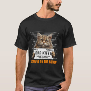 Maine Coon SCHULD IST DAS CATNIP Lustiger Maine Co T-Shirt