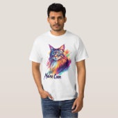Maine Coon T-Shirt (Vorne ganz)