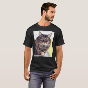 Maine Coon T Shirt - Geschenk für Katzen Liebhaber