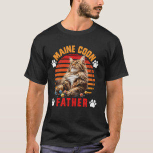 MAINE COON VATER MAINE COON VATER MAIN COON KATZE T-Shirt
