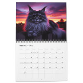 Maine Coons A Year's Journey 202X Kalender (Feb 2027)