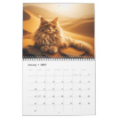 Maine Coons A Year's Journey 202X Kalender (Jan 2027)
