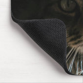 Maine Coons Gesicht Mousepad (Ecke)