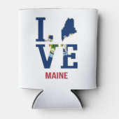 Maine der Liebe des US-Staat Dosenkühler (Vorderseite)