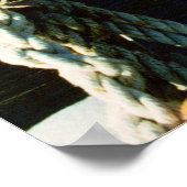Maine Dock 1 Poster (Ecke)