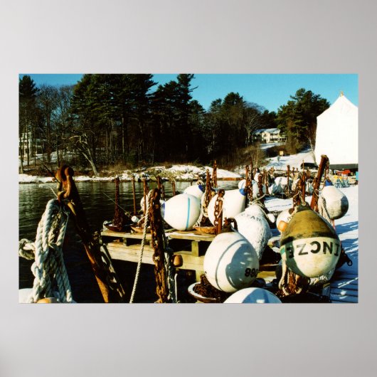 Maine Dock 1 Poster (Vorne)