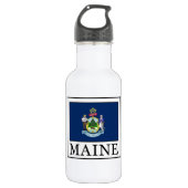 Maine Edelstahlflasche (Vorderseite)