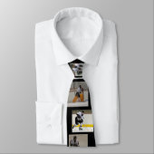 Maine-Elch-Juniorhockey-Krawatte Krawatte (Gebunden)