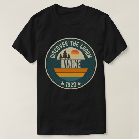Maine entdecken - Designs für jede Lover T-Shirt (Design vorne)