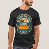 Maine entdecken - Designs für jede Lover T-Shirt (Vorderseite)