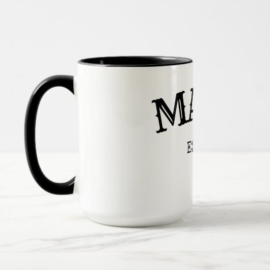 Maine Est. 1820 Tasse (Links)