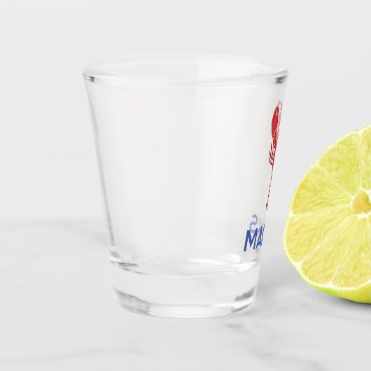 Maine Event Lobster Fest New England Gastgeschenk Schnapsglas (Links)