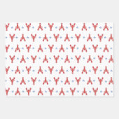 Maine Event Lobster Preppy Seaside Coastes Geschenkpapier Set (Vorderseite)