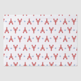 Maine Event Lobster Preppy Seaside Coastes Seidenpapier