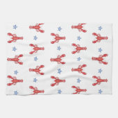 Maine Event Lobster Shack Preppy Seaside Coast Geschirrtuch (Horizontal)