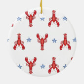 Maine Event Lobsterfest New England Gastgeschenk H Keramik Ornament (Hinten)