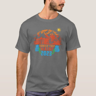 Maine Familienurlaub 2023 Berge Camping Junge T-Shirt