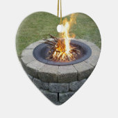 Maine FirePits! Keramikornament (Rechts)