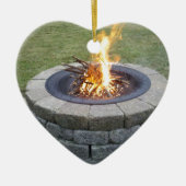 Maine FirePits! Keramikornament (Vorne)