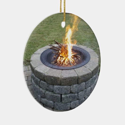 Maine FirePits! Keramikornament (Rechts)