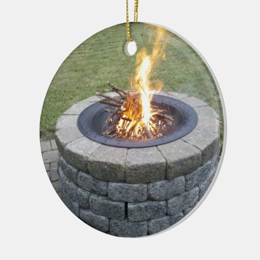 Maine FirePits! Keramikornament (Links)