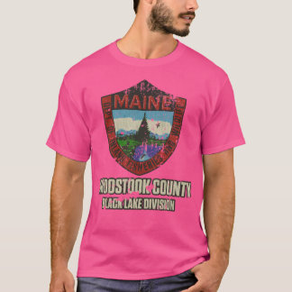 Maine Fish Game Aroostook Landkreis T-Shirt