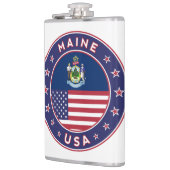 Maine Flachmann (Links)