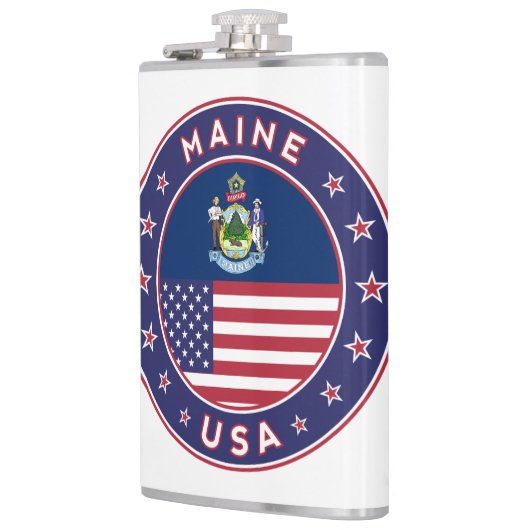 Maine Flachmann (Links)