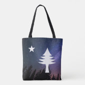 Maine Flag 1901 - Starry Night Edition Tasche (Rückseite)