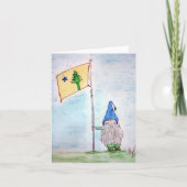 Maine Flag Dankeskarte (Vorderseite)