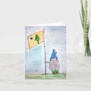 Maine Flag Dankeskarte