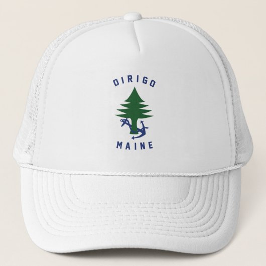 MAINE FLAG TRUCKERKAPPE (Vorderseite)