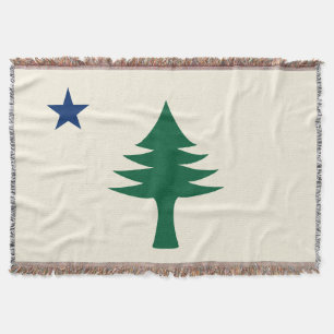 Maine-Flagge 1901 Decke