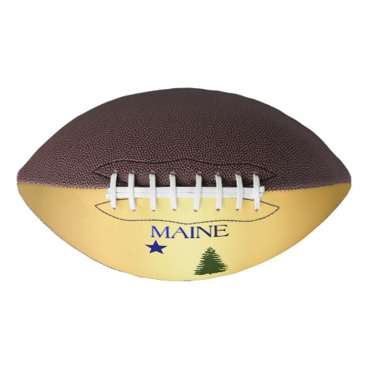 Maine-Flagge(1901) Football (Vorderseite)