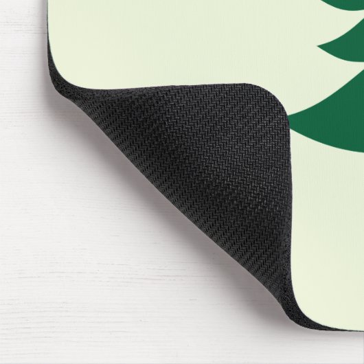 Maine-Flagge 1901 Mousepad (Ecke)