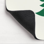 Maine-Flagge 1901 Mousepad (Ecke)