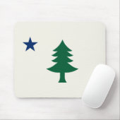 Maine-Flagge 1901 Mousepad (Mit Mouse)