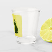 Maine-Flagge(1901) Schnapsglas (Rechts)