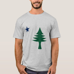 Maine-Flagge 1901 T-Shirt