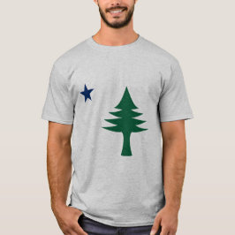 Maine-Flagge 1901 T-Shirt