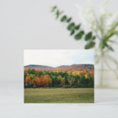 Maine Foliage Postkarte (Stehend Vorderseite)
