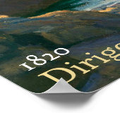 Maine Forever Biennale Briefmarke Kunst Poster (Ecke)