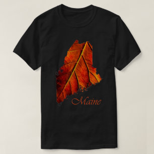 Maine Foto-Shirt Maine Foto Geschenkideen T-Shirt