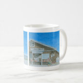 Maine General Store Aquarell Kaffeetasse (VorderseiteRechts)