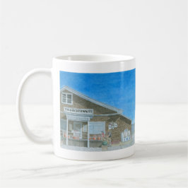 Maine General Store Aquarell Kaffeetasse